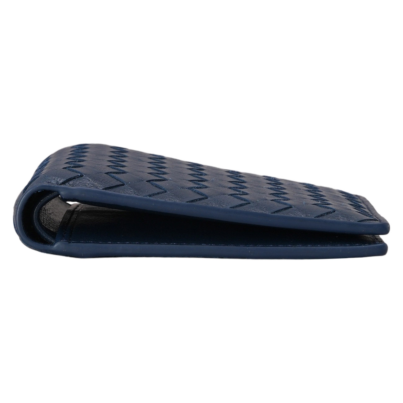 BOTTEGA VENETA(USED)보테가베네타 인트레치아토 남성 반지갑 네이비